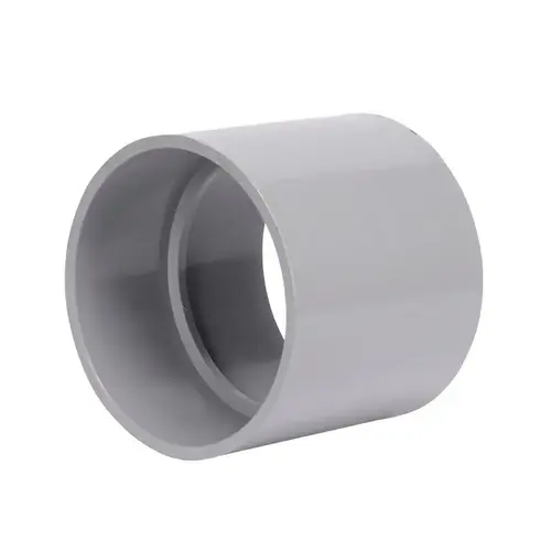 Homerite System 15 Series DWV Coupling, 3 in, Hub, PVC, Gray, SCH 40 Schedule Homerite System 15 Series DWV Coupling, 3 in, Hub, PVC, Gray, SCH 40 Schedule