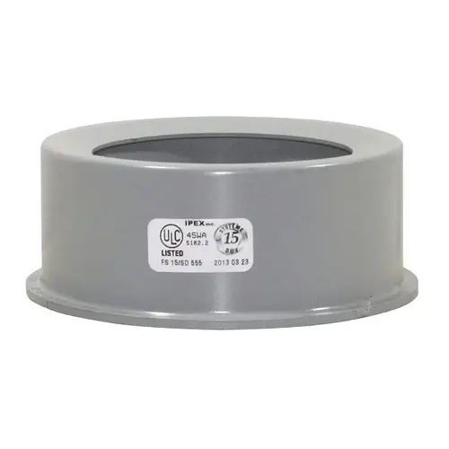 Homerite System 15 Series DWV Reducer Bushing, 3 x 2 in, Spigot x Hub, PVC, Gray Homerite System 15 Series DWV Reducer Bushing, 3 x 2 in, Spigot x Hub, PVC, Gray