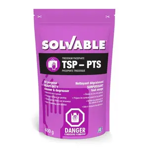SOLVABLE 52-101 Solvable TSP Trisodium Phosphate Powder, 400 g, Powder