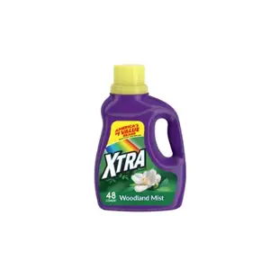 XTRA 00915-XCP6 41965 Laundry Detergent, 75 oz, Liquid, Woodland Mist - pack of 6