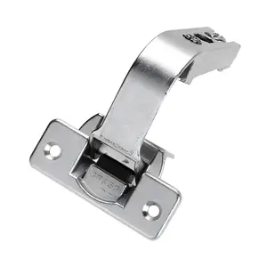 Grass America GRNX20VZM Bi Fold Corner Hinge for Frameless Bi Fold Door Silver Finish