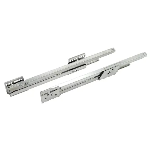 Nova Pro Full Extension Concealed Slide with Soft-Close Gray Finish