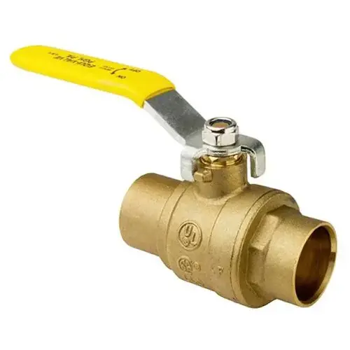 BALL VALVE, solder joint Ends, 1 IN