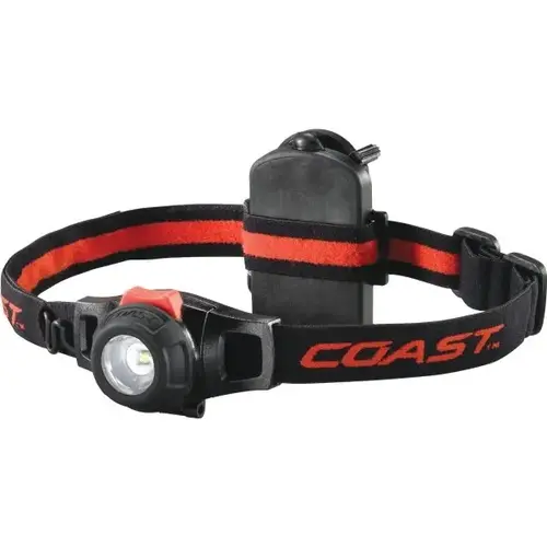 Coast Hl7 Pure Beam Focusing Headlamp, 196 Lumens, 5.45 Hour Run-Time