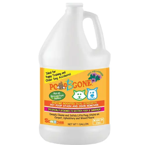 Gallon Poop B Gone Stain and Odor Remover For Carpet and Upholstery