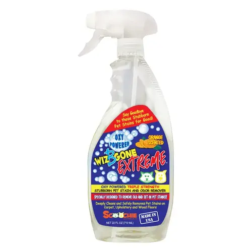 22 Ounce Wiz B Gone EXTREME Oxy Powered Stain and Odor Remover 22 Ounce Wiz B Gone EXTREME Oxy Powered Stain and Odor Remover