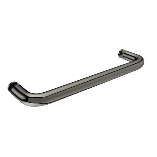 Standard Tubular Shower Towel Bar Single Mount Without Washers 14" Center To Center 14-3/4" Length Polished Nickel Finish