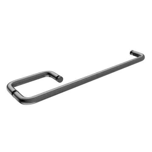 Shower Door Towel Bar And Handle Combo No Washers 24" Towel Bar Center To Center 24-3/4" Length Brushed Stainless Steel Finish Shower Door Towel Bar And Handle Combo No Washers 24" Towel Bar Center To Center 24-3/4" Length Brushed Stainless Steel Finish
