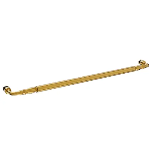 Towel Bar Single Mount 24" Center To Center 25" Length 24K Gold Finish