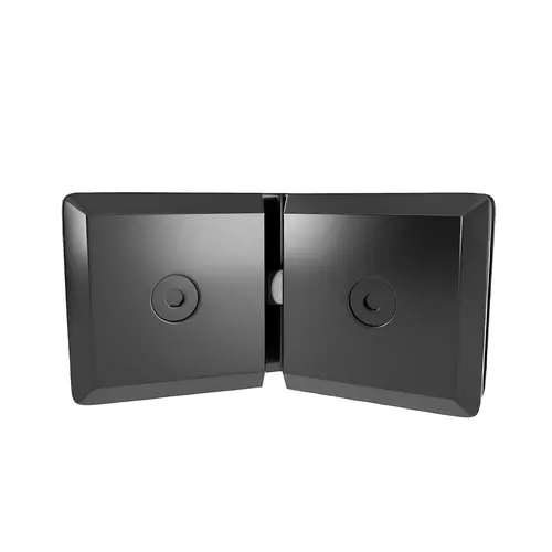 Beveled Glass to Glass Operable Transom Clip 135 Degrees Black Nickel Finish Beveled Glass to Glass Operable Transom Clip 135 Degrees Black Nickel Finish