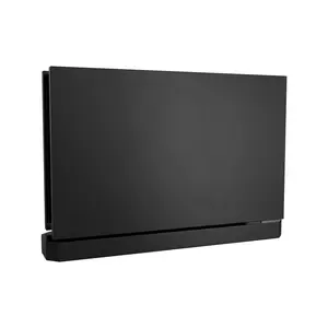 Brixwell H-PIVGTCA-GM Adjustable Glass To Curb Mount Shower Door Pivot Hinge Bottom 3/8" and 1/2" Glass Thickness Black Nickel Finish