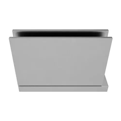 Adjustable Glass To Wall Mount Pivot Hinge With Reversible L Bracket 3/8" and 1/2" Glass Thickness Satin Finish Adjustable Glass To Wall Mount Pivot Hinge With Reversible L Bracket 3/8" and 1/2" Glass Thickness Satin Finish