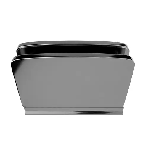 Non Adjustable Glass To Header Mount Pivot Hinge Elite Header 5/16" and 3/8" Glass Compatibility Polished Chrome Finish