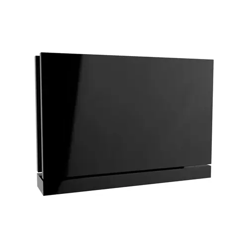 Glass To Header Mount Shower Door Hinge 3/8" and 1/2" Glass Thickness Euro Header And With 5 Degrees Pin Type Black Nickel Finish