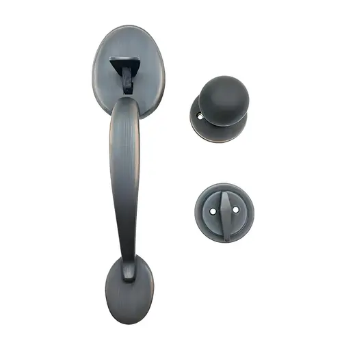 Van Ness Handleset With Ball Trim 8-13/32" Center to Center Oil Rubbed Bronze Van Ness Handleset With Ball Trim 8-13/32" Center to Center Oil Rubbed Bronze