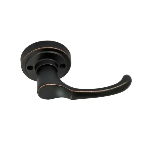 Diamond Heights Door Lever Handleset Trim Right Handed 2-11/16" Lever Projection Oil Rubbed Bronze