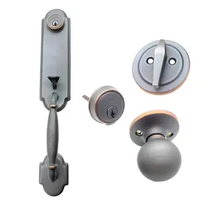 Better Home Products 22810B Sea Cliff Handleset With Ball Trim 8-13/32" Center to Center Oil Rubbed Bronze