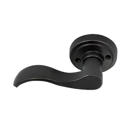 Twin Peaks Entry Door Lever Dummy Left Hand 2-1/2" Projection 4-3/16" Lever Height Oil Rubbed Bronze