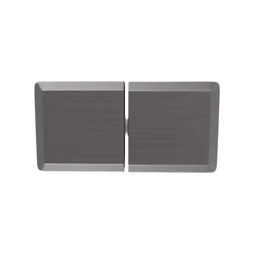 Beveled Glass To Glass Operable Transom Clip 180 Degrees Brushed Pewter Finish Beveled Glass To Glass Operable Transom Clip 180 Degrees Brushed Pewter Finish