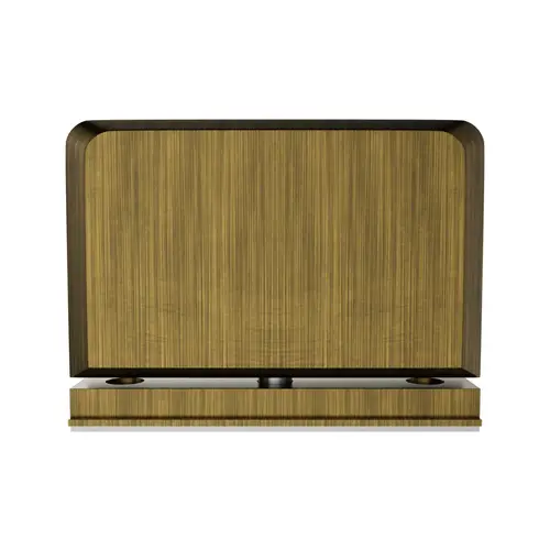 Glass To Header Mount Shower Door Pivot Hinge Elite Header 3/8" and 1/2" Glass Thickness Antique Brass Finish Glass To Header Mount Shower Door Pivot Hinge Elite Header 3/8" and 1/2" Glass Thickness Antique Brass Finish