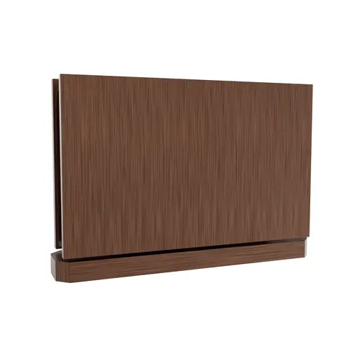 Top Or Bottom Mount Shower Door Hinge Glass To Curb Mount 3/8" and 1/2" Glass Thickness Antique Copper Finish