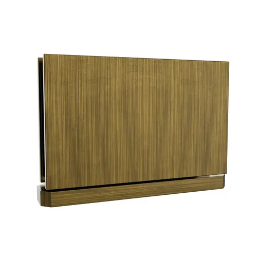 Top Or Bottom Mount Shower Door Hinge Glass To Curb Mount 3/8" and 1/2" Glass Thickness Antique Brass Finish