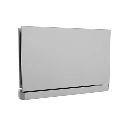Top Or Bottom Mount Shower Door Hinge Glass To Curb Mount 5 Degree 3/8" and 1/2" Glass Thickness Satin Finish Top Or Bottom Mount Shower Door Hinge Glass To Curb Mount 5 Degree 3/8" and 1/2" Glass Thickness Satin Finish