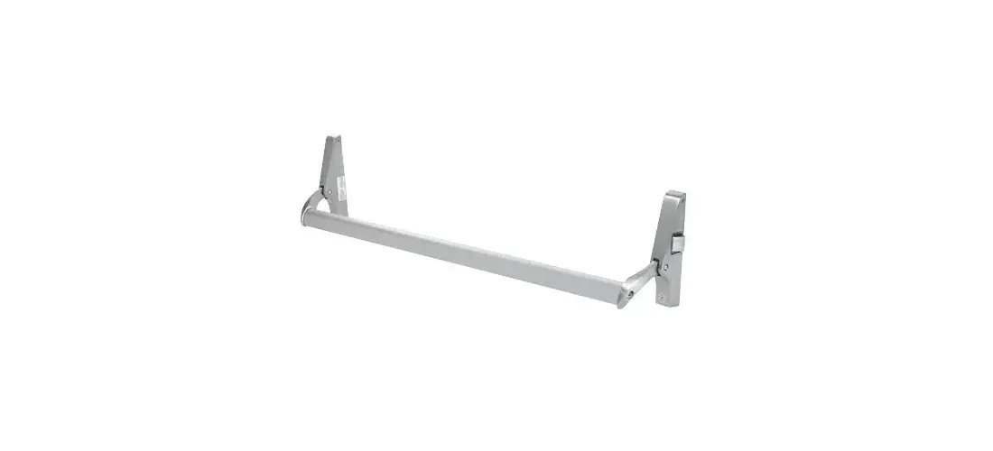 CRL DL1190RHRA Satin Aluminum Cross Bar Panic Exit Device - Right