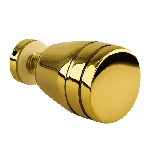 Knob Single Sided 1-3/8" Projection Polished Brass Finish Knob Single Sided 1-3/8" Projection Polished Brass Finish