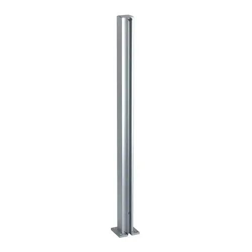 Brixwell PPSQE24A Aluminum 24" Partition Posts End Position Satin ...