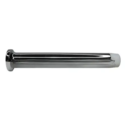 Extendable Baseboard Door Bumper, Bright Chrome Finish Extendable Baseboard Door Bumper, Bright Chrome Finish