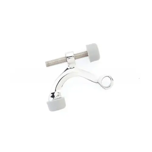 Hinge Pivot Stop, Bright Chrome Finish Hinge Pivot Stop, Bright Chrome Finish