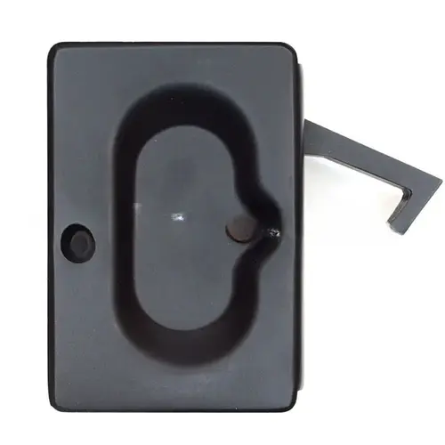 Pass Pocket Door Lock, Flat Black Finish Pass Pocket Door Lock, Flat Black Finish