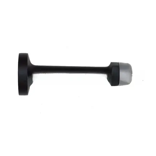 3" Door Stop, Flat Black Finish 3" Door Stop, Flat Black Finish