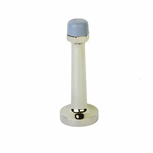 3" Door Stop, Bright Nickel Finish 3" Door Stop, Bright Nickel Finish