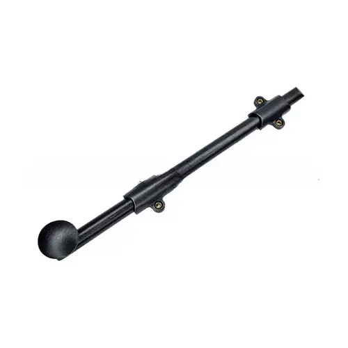 12" Surface Bolt with 3 Strikes Medium Bronze Finish