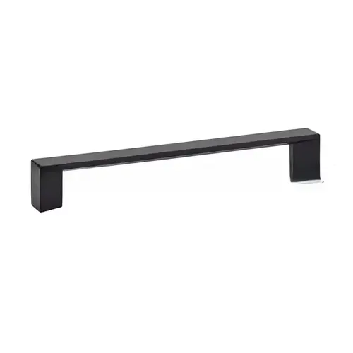 Trinity Cabinet Pull 6" Center To Center Flat Black Finish Trinity Cabinet Pull 6" Center To Center Flat Black Finish