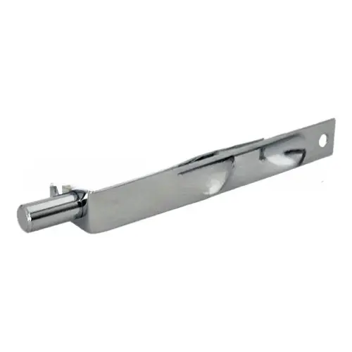 6" Square Corner Flush Bolt Bright Chrome Finish 6" Square Corner Flush Bolt Bright Chrome Finish