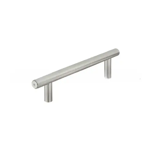 6" Bar Cabinet Pull with 3-3/4" Center to Center Hollow Stainless Steel Finish 6" Bar Cabinet Pull with 3-3/4" Center to Center Hollow Stainless Steel Finish