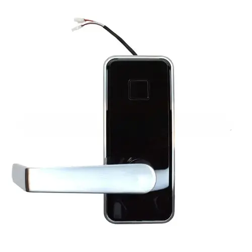 LX-L Standalone RFID Proximity Long Lever Privacy Toggle Lockset with Bluetooth Low Energy Enabled and EKO and 2-3/4" Backset Satin Chrome Finish LX-L Standalone RFID Proximity Long Lever Privacy Toggle Lockset with Bluetooth Low Energy Enabled and EKO and 2-3/4" Backset Satin Chrome Finish