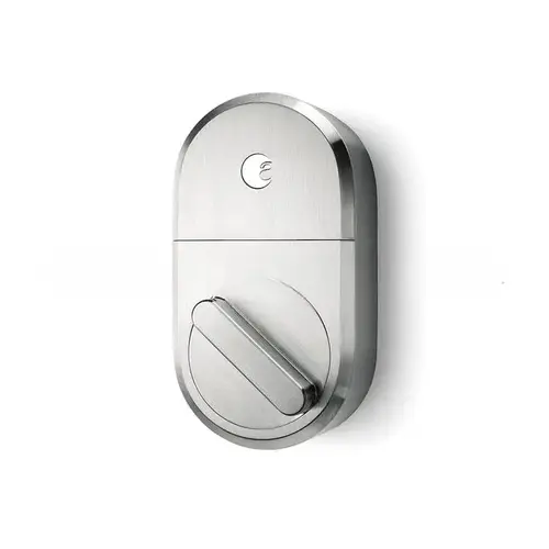 August Smart Lock with Connect Satin Nickel Finish