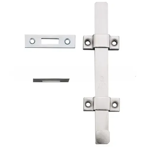 12" UL Surface Bolt Zinc Plated Finish