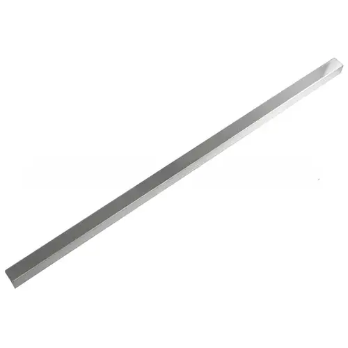 24" X 3/4" Square Towel Bar Only, Zinc Die Cast Material, 24" Length, 3/4" Diameter, Bright Chrome Finish, Bathroom Hardware 24" X 3/4" Square Towel Bar Only, Zinc Die Cast Material, 24" Length, 3/4" Diameter, Bright Chrome Finish, Bathroom Hardware