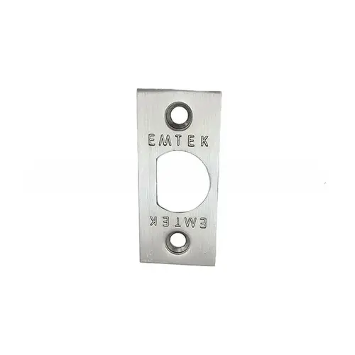 Square Corner Faceplate and Screws for Passage or Privacy Latch Satin Nickel Finish Square Corner Faceplate and Screws for Passage or Privacy Latch Satin Nickel Finish