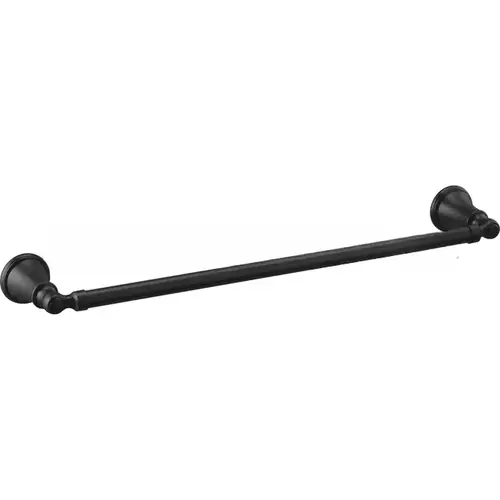 18" Woodhurst Towel Bar Matte Black Finish 18" Woodhurst Towel Bar Matte Black Finish