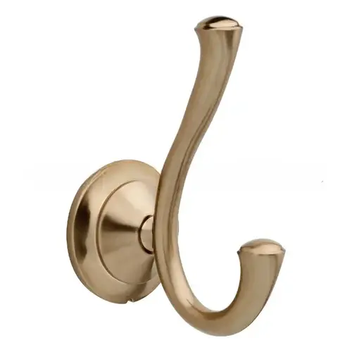 Linden Robe Hook Champagne Bronze Finish Linden Robe Hook Champagne Bronze Finish
