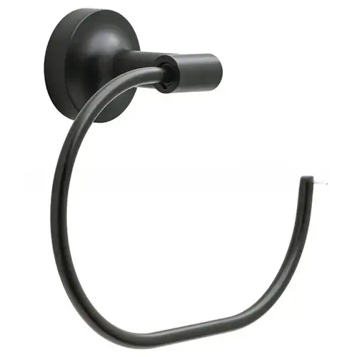 Voisin Towel Ring Matte Black Finish Voisin Towel Ring Matte Black Finish