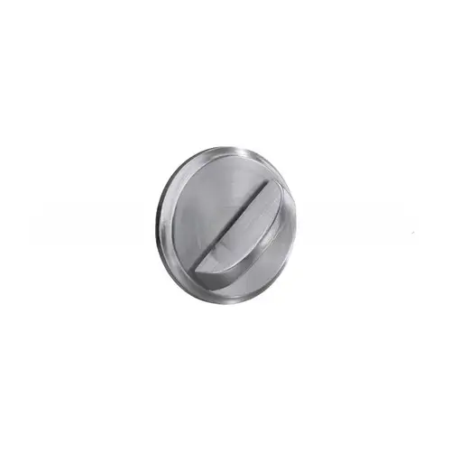 Fire Rated One-Sided Deadbolt Deadlock, Dual Option Latch, Round Corner Strike with Reinforcer, Satin Chrome Satin Chrome