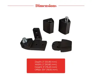 Imperial USA TH1110OC-LH-DU Old Castle Style Offset Pivot Buy Now