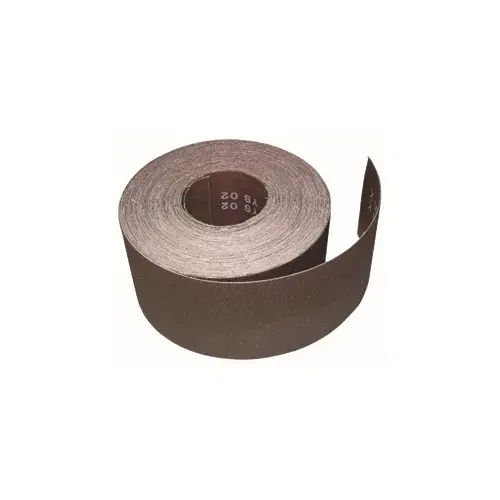 150 Grit 3" x 50yd Aluminum Oxide Sanding Rolls on X-Weight Cloth 150 Grit 3" x 50yd Aluminum Oxide Sanding Rolls on X-Weight Cloth
